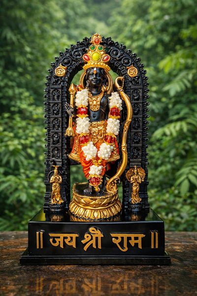 Premium Stone Shree Ram Lalla Murti - Ayodhya Mandir